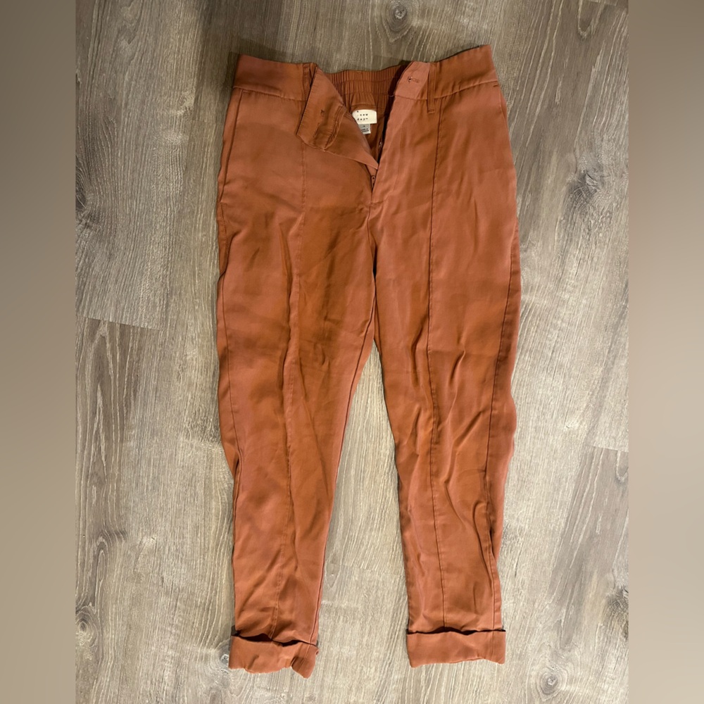 A New Day rust cropped trousers